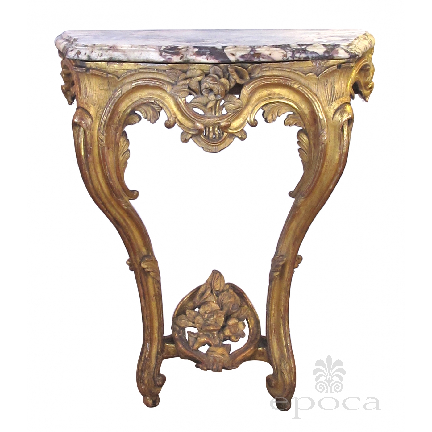 marble top wall table