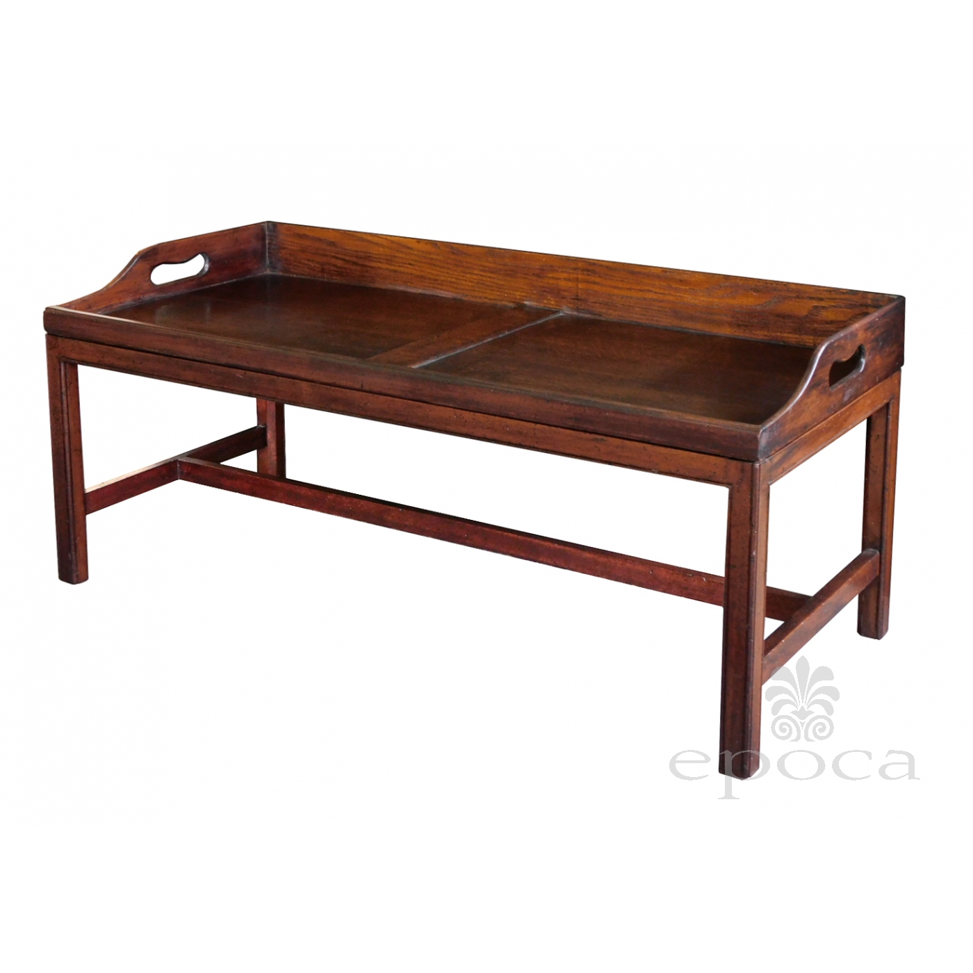 oak butlers tray coffee table